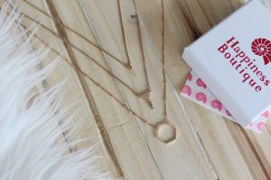 Happiness Boutique | Layered Geomatric Necklace