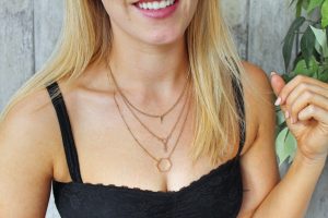 Happiness Boutique | Layered Geomatric Necklace